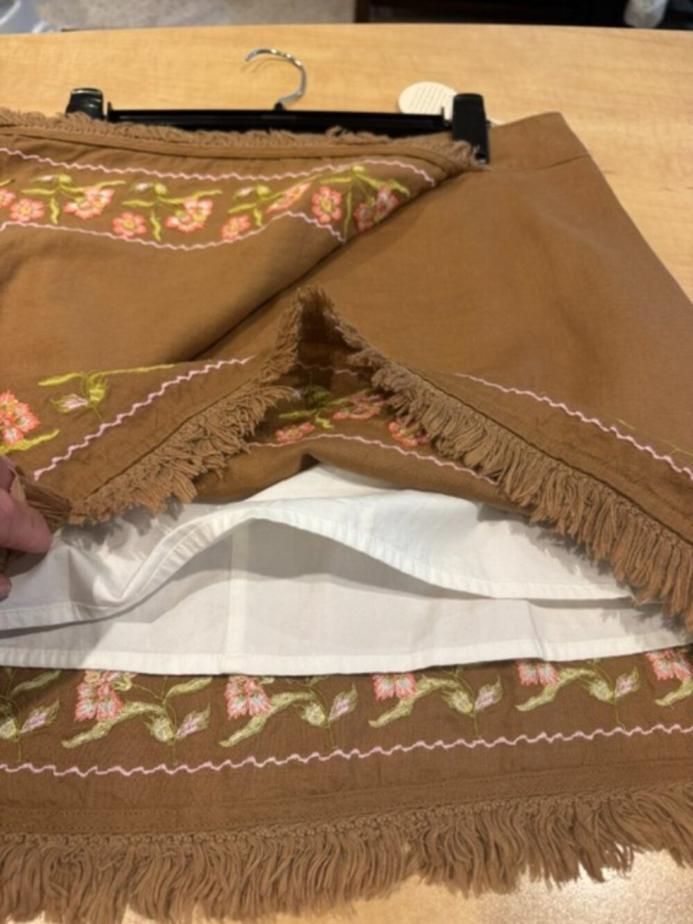 NWT Spartina 449 Octavia Skirt Jane Jardinere Embroidery Size 10 - Picture 5 of 11